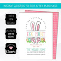 Easter egg hunt invite